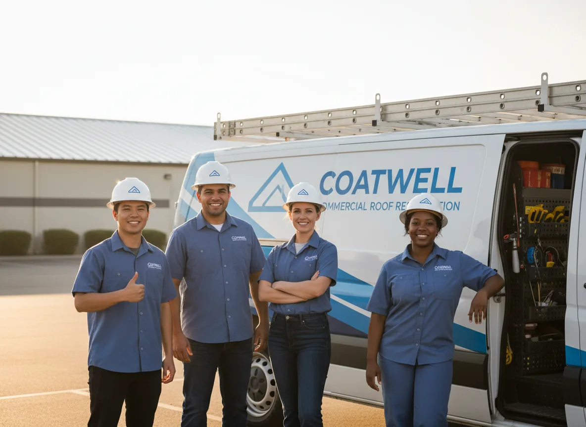 Commercial roof coating company in Maben, WV